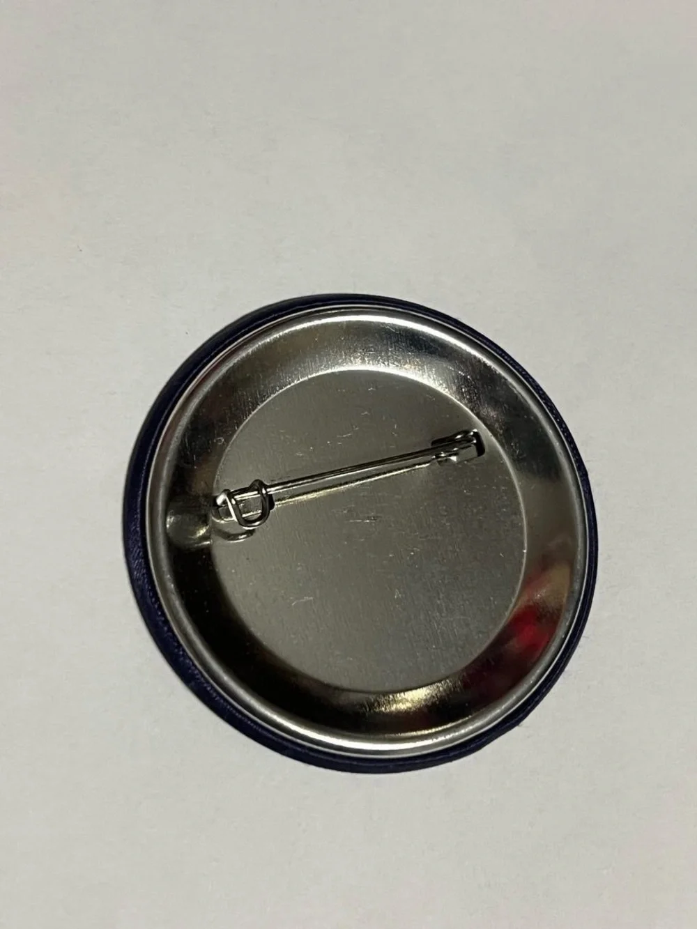 75 and Splendid Celebration Button - Navy Blue